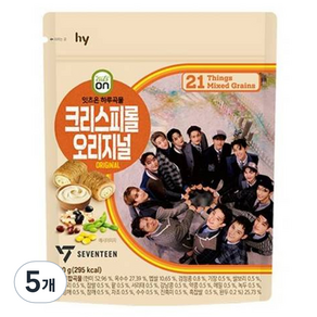 eatson 하루곡물 크리스피롤 오리지널 과자, 50g, 5개