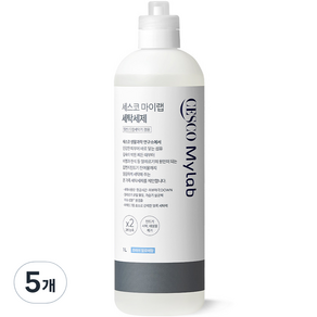 세스코 마이랩 세탁세제, 5개, 1L