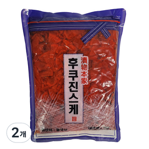 토호식품 후쿠진스케, 1kg, 2개