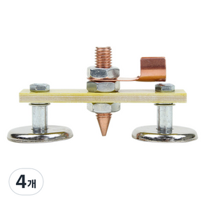 세인티에프 용접 접지 자석 더블타입, 4개