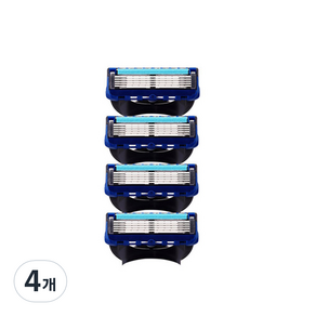 큐지오 질레트 호환용 프리미엄 면도날, 4개입, 4개