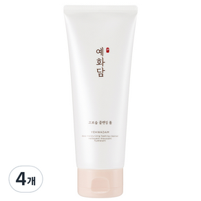 더페이스샵 예화담 고보습 클렌징 폼, 150ml, 4개