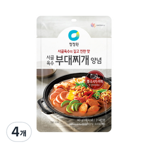 청정원 사골육수 부대찌개 양념