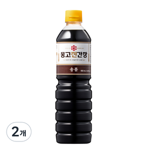 몽고진간장 송품, 900ml, 2개