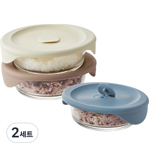 락앤락 바로한끼 햇쌀밥용기 355ml x 3종 세트