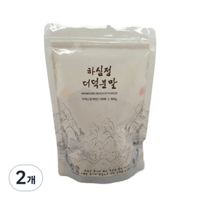 하심정 더덕분말, 2개, 300g