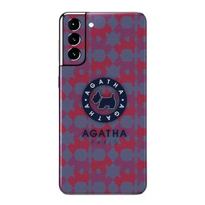 아가타 레더 프로텍티브 휴대폰 케이스 AGATHA-09, 1개