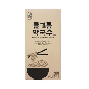 고메공방 들기름 막국수 4인분, 552g, 1개