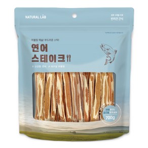 내츄럴랩 강아지 건강한 육포, 연어, 700g, 1개