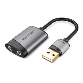 벤션 이이폰 마이크 분배기 타입 USB 외장형 사운드카드, CDKHB