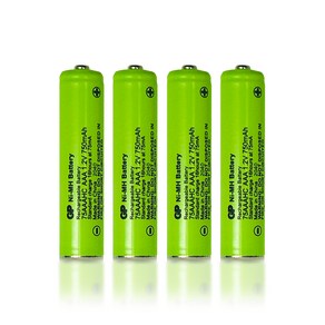 모토로라 무선 전화기 배터리 750mAh 2p x 2세트, GP75AAAHCR