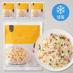 허닭 맛있는 햄야채 볶음밥 1인분 (냉동), 250g, 4팩