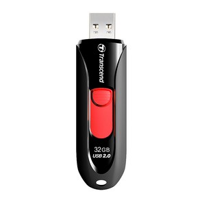 트랜센드 JetFlash 590 USB 2.0 메모리 블랙 TS32GJF590K, 32GB