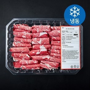 호주산 척롤 대패 샤브샤브용 (냉동), 1개, 500g