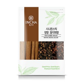 인차 뱅쇼 만들기 재료 시나몬스틱 100g + 정향 100g + 팔각회향 100g 세트, 300g, 1개