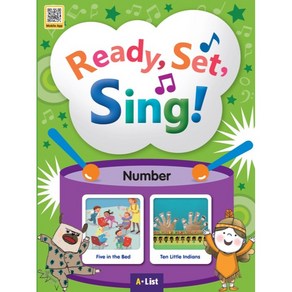 Ready Set Sing! Numbe Student Book + Activity Book + Caft Template + Saypen Sticke + Fee App 세트, 에이리스트