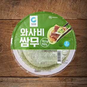 청정원 와사비 쌈무