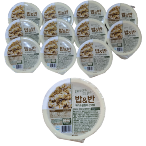 밥앤반 귀리&찰현미 곤약밥, 150g, 12개