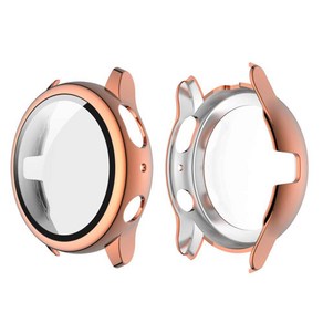 스마트워치 하드 풀커버 케이스 44mm C04, 로즈골드