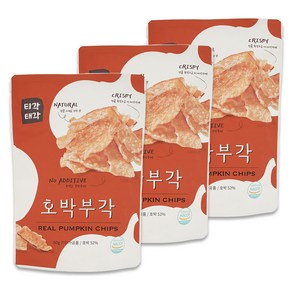 티각태각 호박부각, 60g, 3개