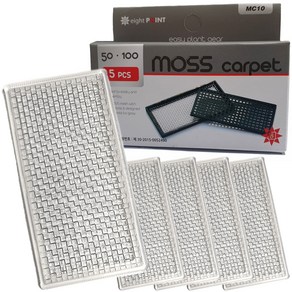 모스카펫 투명 MC-10 5p, 100 x 50 x 5 mm, 1개