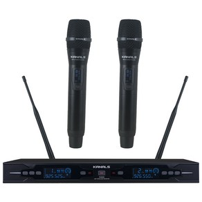 카날스 전문가용 2Ch 무선 마이크 900Mhz 핸드형 + 핸드형 세트, BK-820N (핸드형), BK-870H(핸드형)