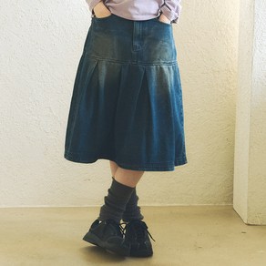 꼬모니노즈 W SHIRRED FLARE SKIRT WN246TBDSZ20