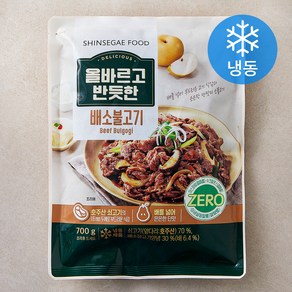 올바르고반듯한 배소불고기 (냉동), 700g, 1개