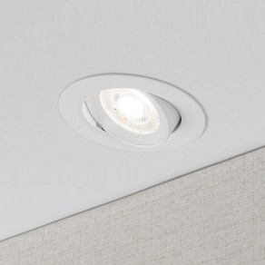 원하 DS 비엔 원형 매입등 IC타입 COB LED 7W 7.6cm, 화이트 + 주백색, 1개