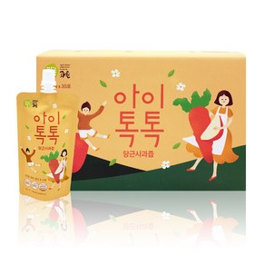 아이톡톡 당근사과즙 스파우트 120ml x 30p, 당근 + 사과, 1개