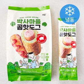 우양 박사마을 곰핫도그 (냉동), 480g, 1개