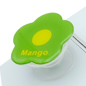 MANGO 플라워 휴대폰 스마트톡 망고톡, 그린, 1개