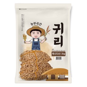 농부곡간 캐나다산 귀리, 3kg, 1개