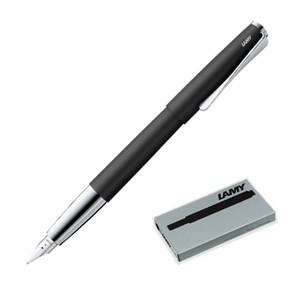 LAMY 067BK 스튜디오 만년필 + 잉크 카트리지 5p