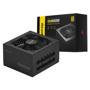 세고텝 GM850W 풀모듈러 ATX 3.1 PCIE5.1 블랙 GM850W BK