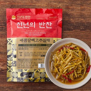 천년의반찬 고추실채, 300g, 1개