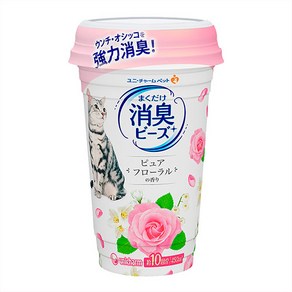 유니참 뿌려쓰는 비즈 탈취제 퓨어플로럴향, 450ml, 1개