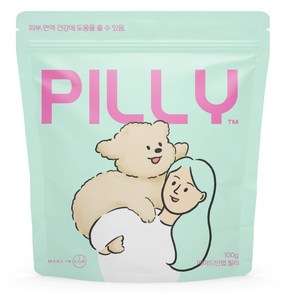 메이드인랩 강아지 필리 영양제, 피부/피모, 100g, 1개