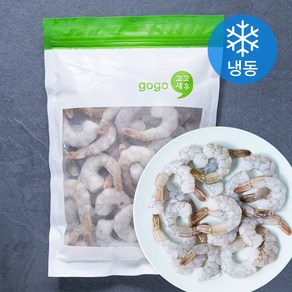 고고새우 생칵테일새우 31/40 (냉동), 600g(대), 1개