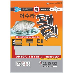 중앙어수라 펠렛어분 글루텐, 1개, 300g