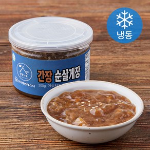 살맛나요 간장 순살게장 (냉동), 200g, 1개