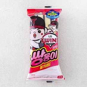 삼립 KBO 트윈스 쌍둥이 딸기샌드, 49.5g, 1개, 2개입