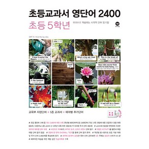 마더텅 초등교과서 영단어 2400, 영어, 초등 5학년