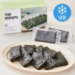 떡편 쑥팥 밥알찰떡 (냉동), 45g, 15개입, 1박스