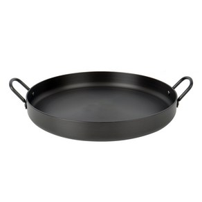 유진 업소용 전판 철판 볶음 원형 닭갈비 불판 경질, 중(지름 405mm x 높이 51mm)