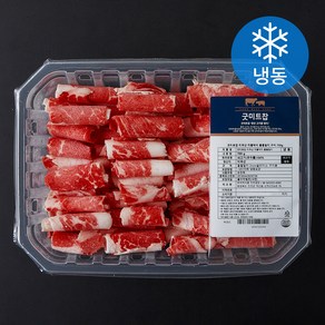 굿미트찹 미국산 차돌박이 돌돌말이 구이용 (냉동), 700g, 1개