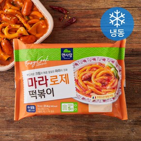 면사랑 마라로제 떡볶이 (냉동), 314g, 1개