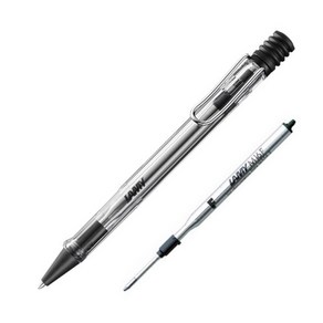 LAMY 비스타 볼펜 1.0mm + M16F 검정 볼펜리필심 0.8mm 세트