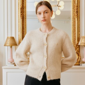 룩캐스트 여성용 HANNA ALPACA KNIT CARDIGAN