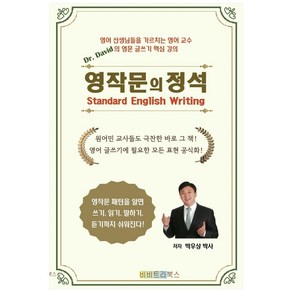 영작문의 정석:영어 선생님들을 가르치는 영어 교수 D. David의 영문 글쓰기 핵심 강의, 비비트리북스